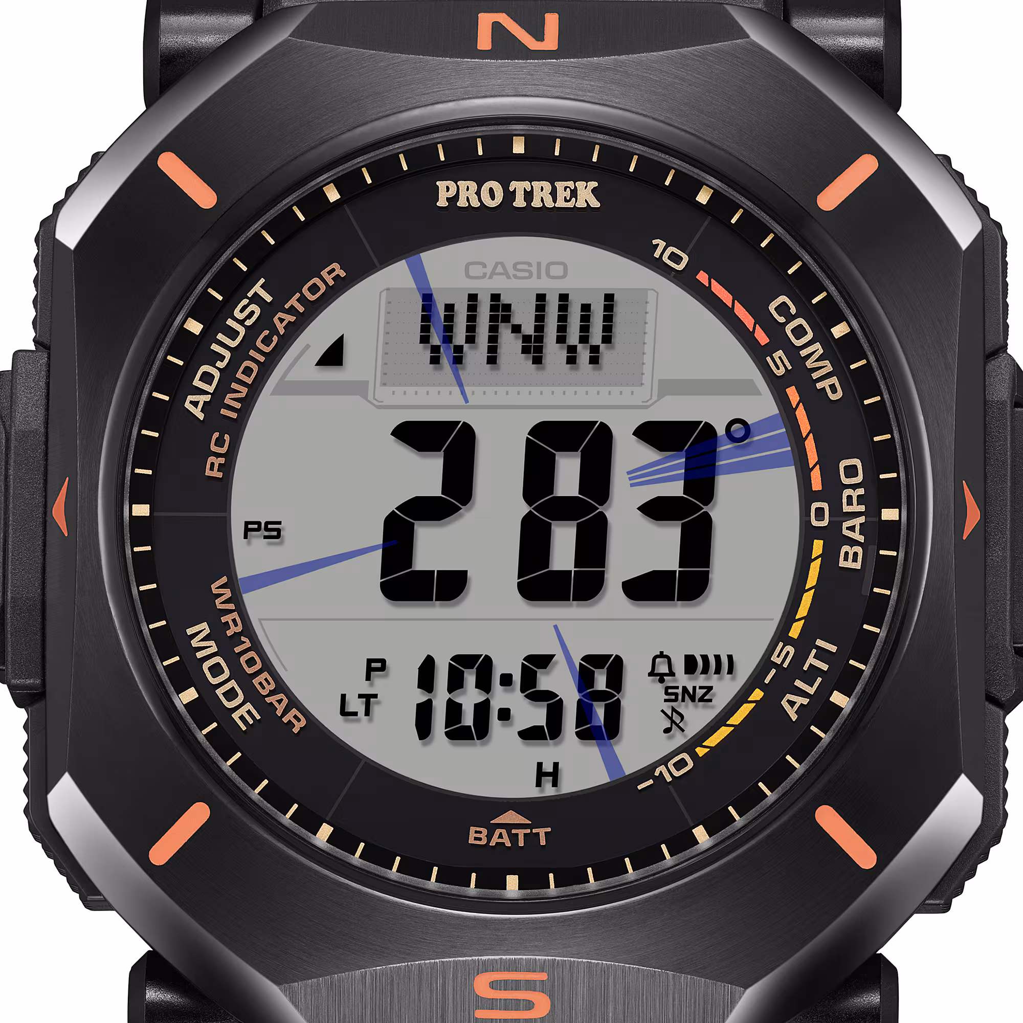 Reloj Casio Pro Trek PRW-69YB-3DR Hombre – Tough Solar Triple Sensor Outdoor Verde – Casio Perú Reloj Casio Pro Trek PRW-69YB-3DR Hombre – Tough Solar Triple Sensor Outdoor Verde - Imagen 13