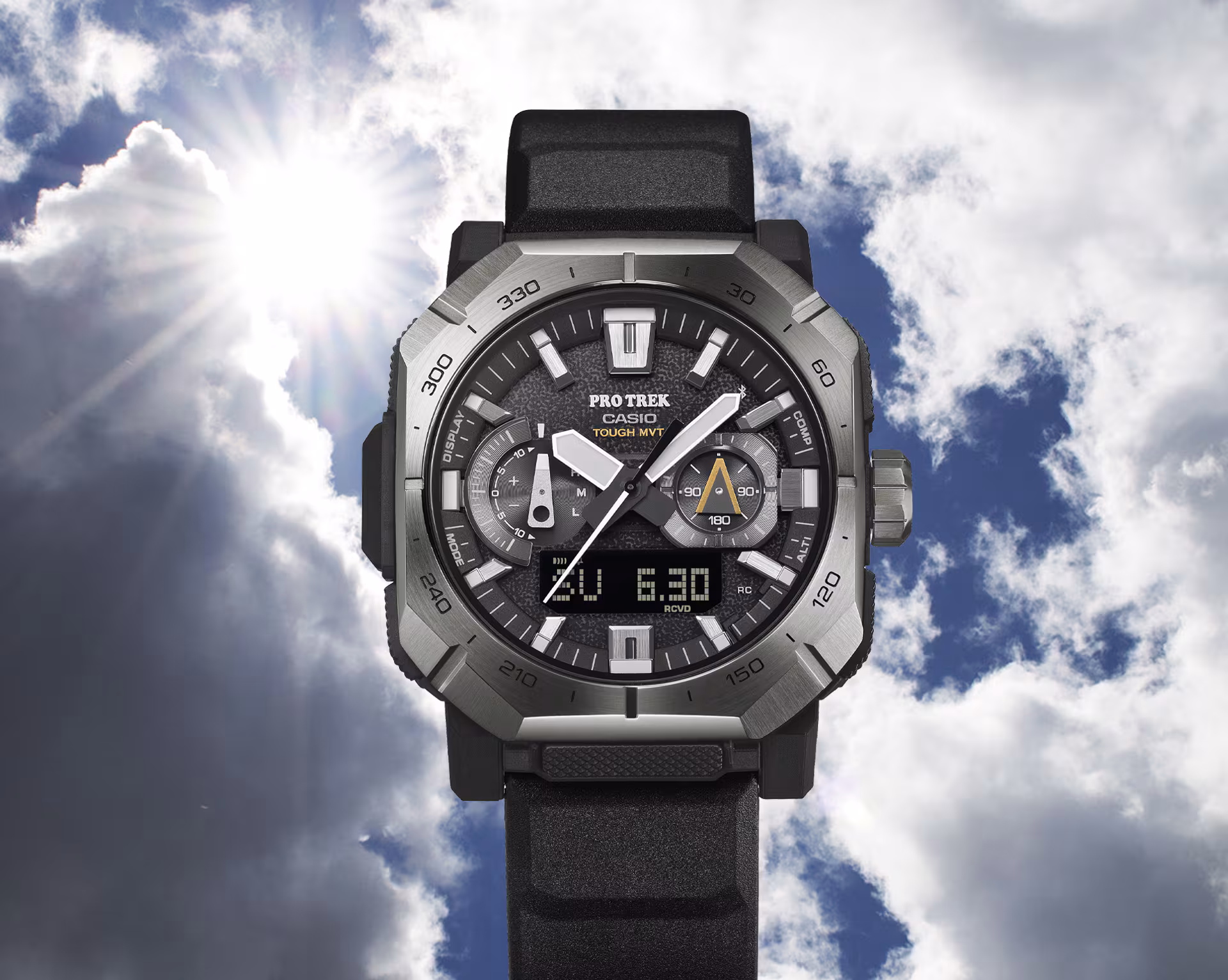 Reloj Casio Pro Trek PRW-B1000B-2DR Hombre – Bluetooth Tough Solar Triple Sensor Azul – Casio Perú Reloj Casio Pro Trek PRW-B1000B-2DR Hombre – Bluetooth Tough Solar Triple Sensor Azul - Imagen 10