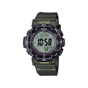 Reloj Casio Pro Trek PRW-35Y-3BDR con Triple Sensor para montañismo