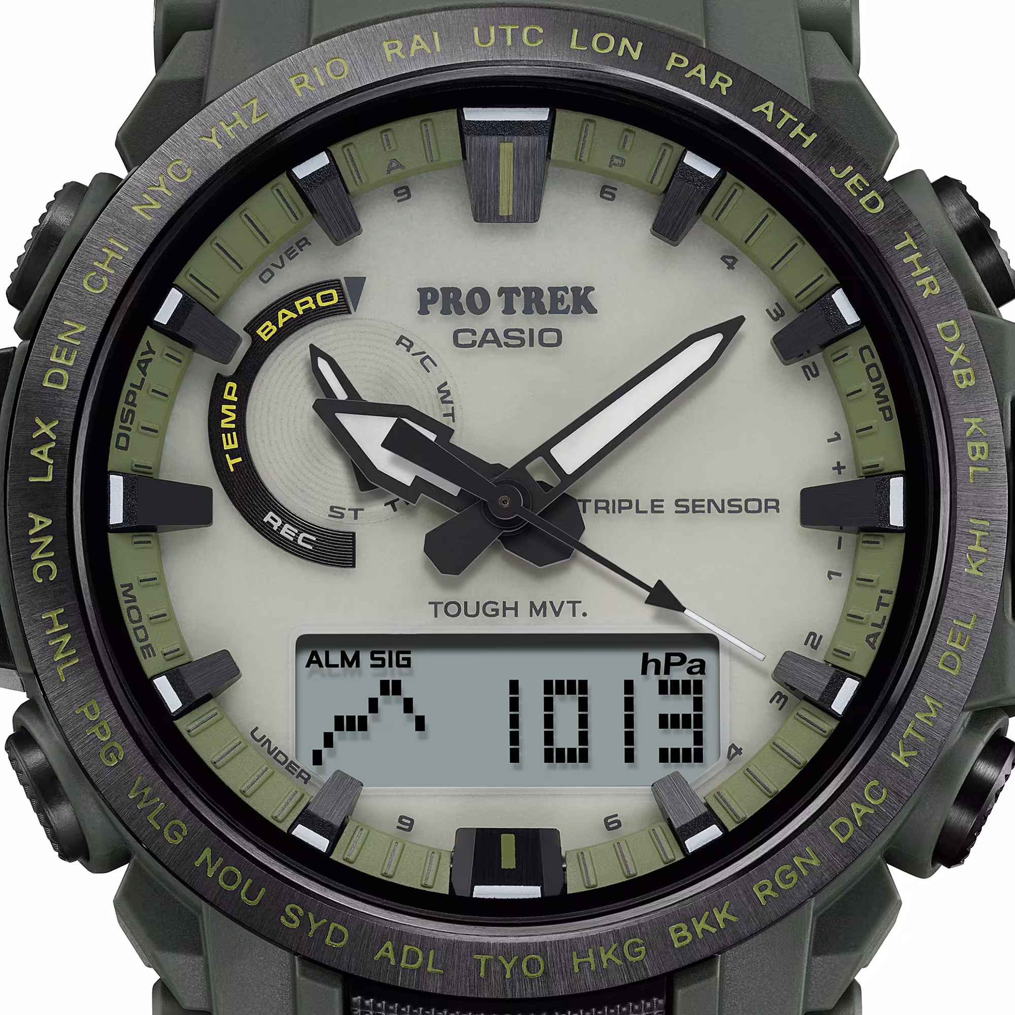 Casio Pro Trek PRW-61LD-3DR | Reloj con Triple Sensor y Tough Solar para Montañismo – Casio Perú Casio Pro Trek PRW-61LD-3DR | Reloj con Triple Sensor y Tough Solar para Montañismo - Imagen 8