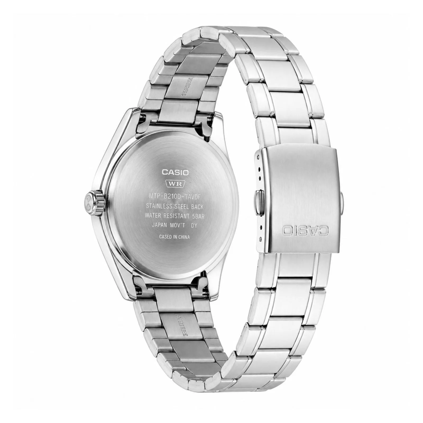 Reloj Casio MTP-B210D-7AVDF Hombre – Analógico Blanco Acero Inoxidable 50M – Casio Perú Reloj Casio MTP-B210D-7AVDF Hombre – Analógico Blanco Acero Inoxidable 50M - Imagen 4