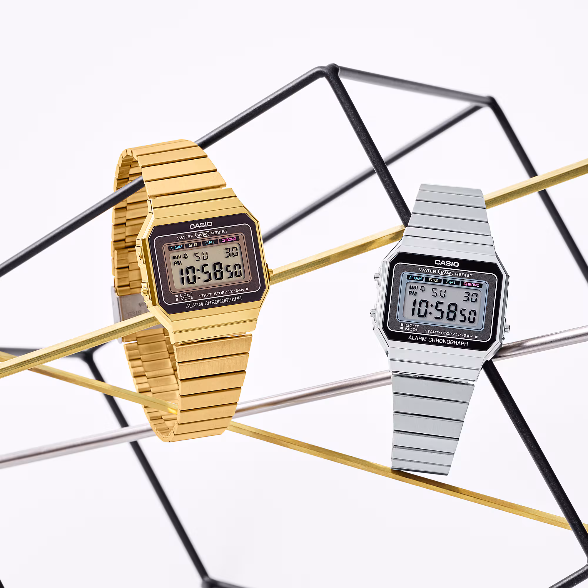 Reloj Casio Vintage A700W-1ADF Unisex – Digital Plateado Ultrafino – Casio Perú Reloj Casio Vintage A700W-1ADF Unisex – Digital Plateado Ultrafino - Imagen 3