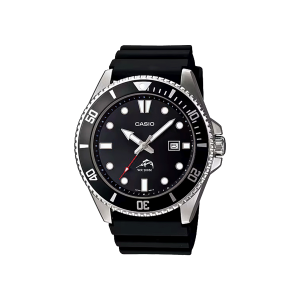 Casio MDV-106-1AV original reloj negro hombre 200M