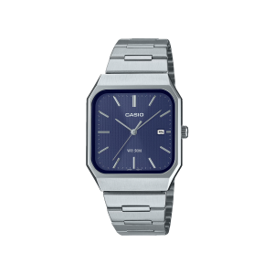 Casio MTP-B185D-2A1VDF original hombre esfera azul acero inoxidable