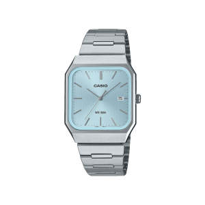 Casio MTP-B185D-2A2VDF original hombre esfera azul hielo acero inoxidable