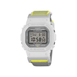 Reloj Casio G-Shock DW-5600MNC-7A8DR gris con correa de tela
