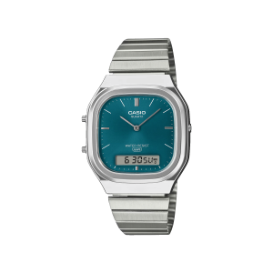 Casio AQ-240E-3A original Vintage turquesa analógico digital