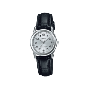 Casio LTP-V001L-7BUDF original reloj mujer esfera blanca correa cuero