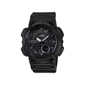 Reloj Casio AEQ-110W-1BVDF analógico digital negro