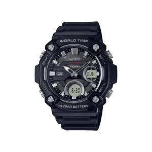 Reloj Casio AEQ-120W-1AVDF analógico digital negro