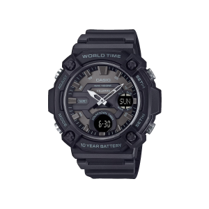 Reloj Casio AEQ-120W-1BVDF analógico digital negro