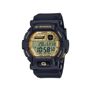 Reloj Casio G-Shock GD-350GB-1DR negro dorado con vibración