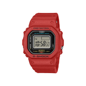 Reloj anillo Casio G-Shock Nano DWN-5600-4DR rojo