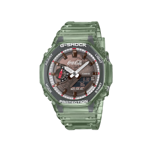 Reloj Casio G-Shock GA-2100CC-3A Coca-Cola verde transparente