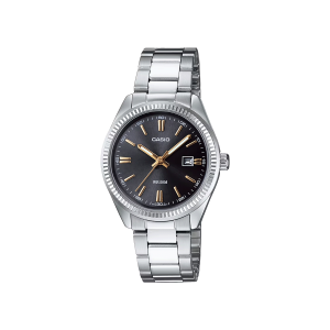 Reloj Casio LTP-1302D-1A2VDF Mujer – Acero Esfera Negra 50M
