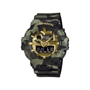 Casio G-Shock GA-700CMG-3ADR Bold Camo verde dorado original