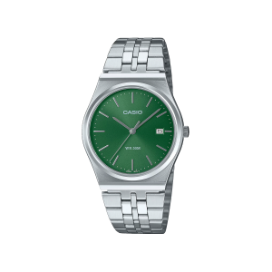 Casio MTP-B145D-3AVDF original esfera verde acero inoxidable