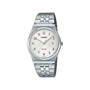 Casio MTP-B145D-7BV original esfera blanca acero inoxidable