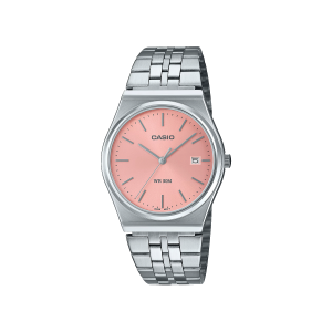 Casio MTP-B145D-4AV original esfera rosada acero inoxidable