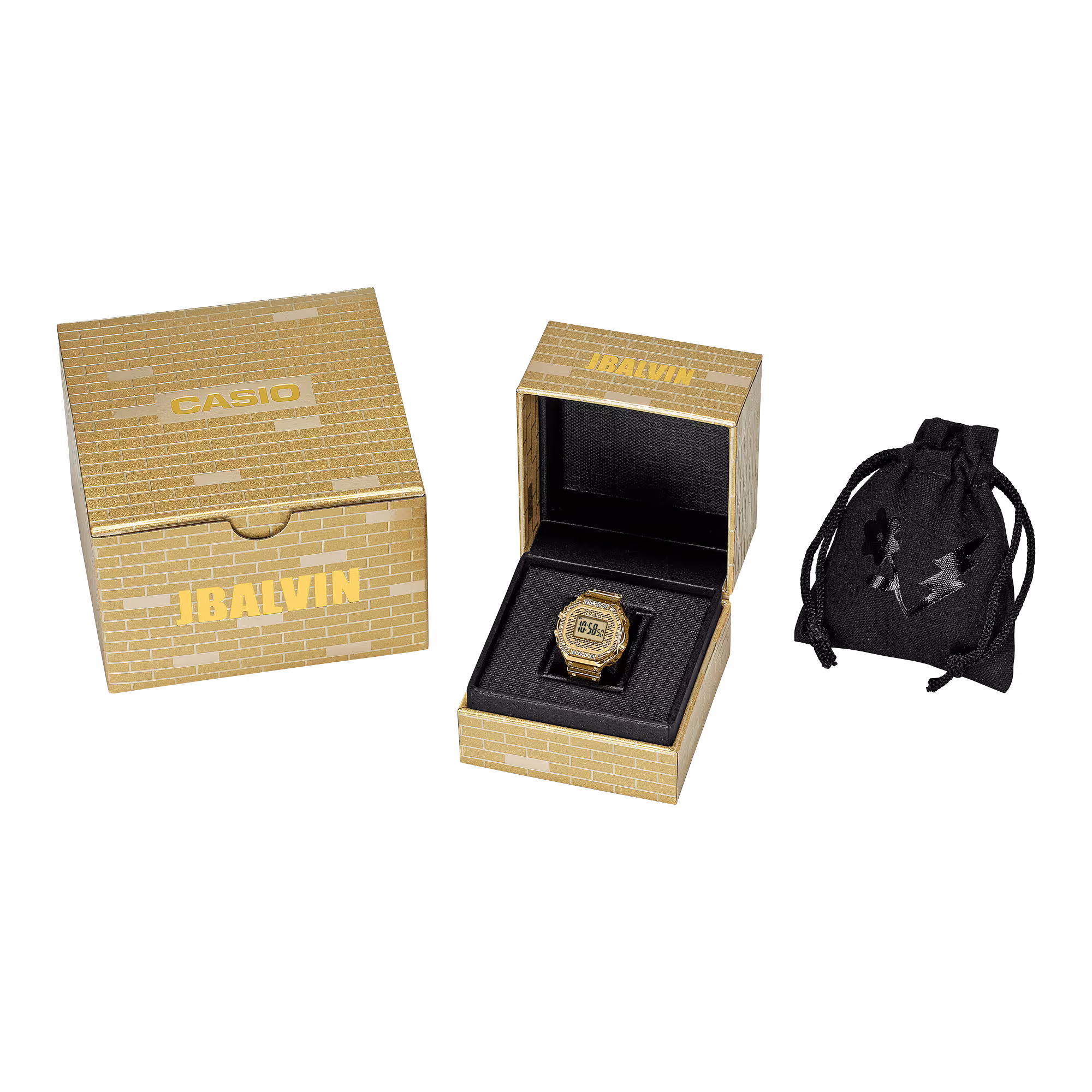 Reloj Anillo Casio CRW-001JB-9DR J Balvin – Digital Dorado Edición Especial – Casio Perú Reloj Anillo Casio CRW-001JB-9DR J Balvin – Digital Dorado Edición Especial - Imagen 3