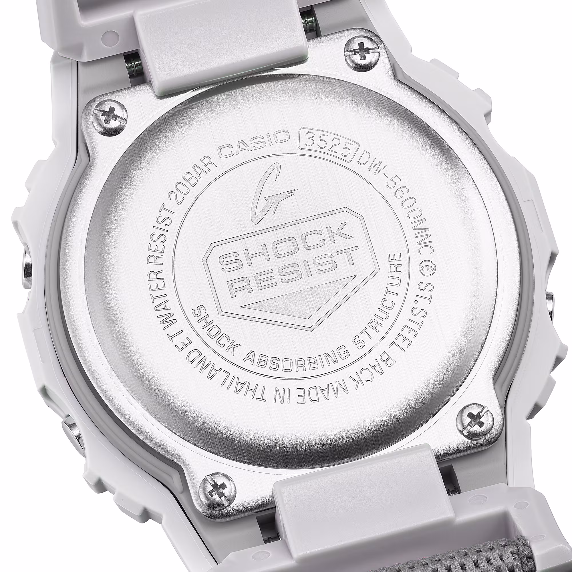 Reloj Casio G-Shock DW-5600MNC-7A8DR Hombre – Digital Gris Correa de Tela 200M – Casio Perú Reloj Casio G-Shock DW-5600MNC-7A8DR Hombre – Digital Gris Correa de Tela 200M - Imagen 7