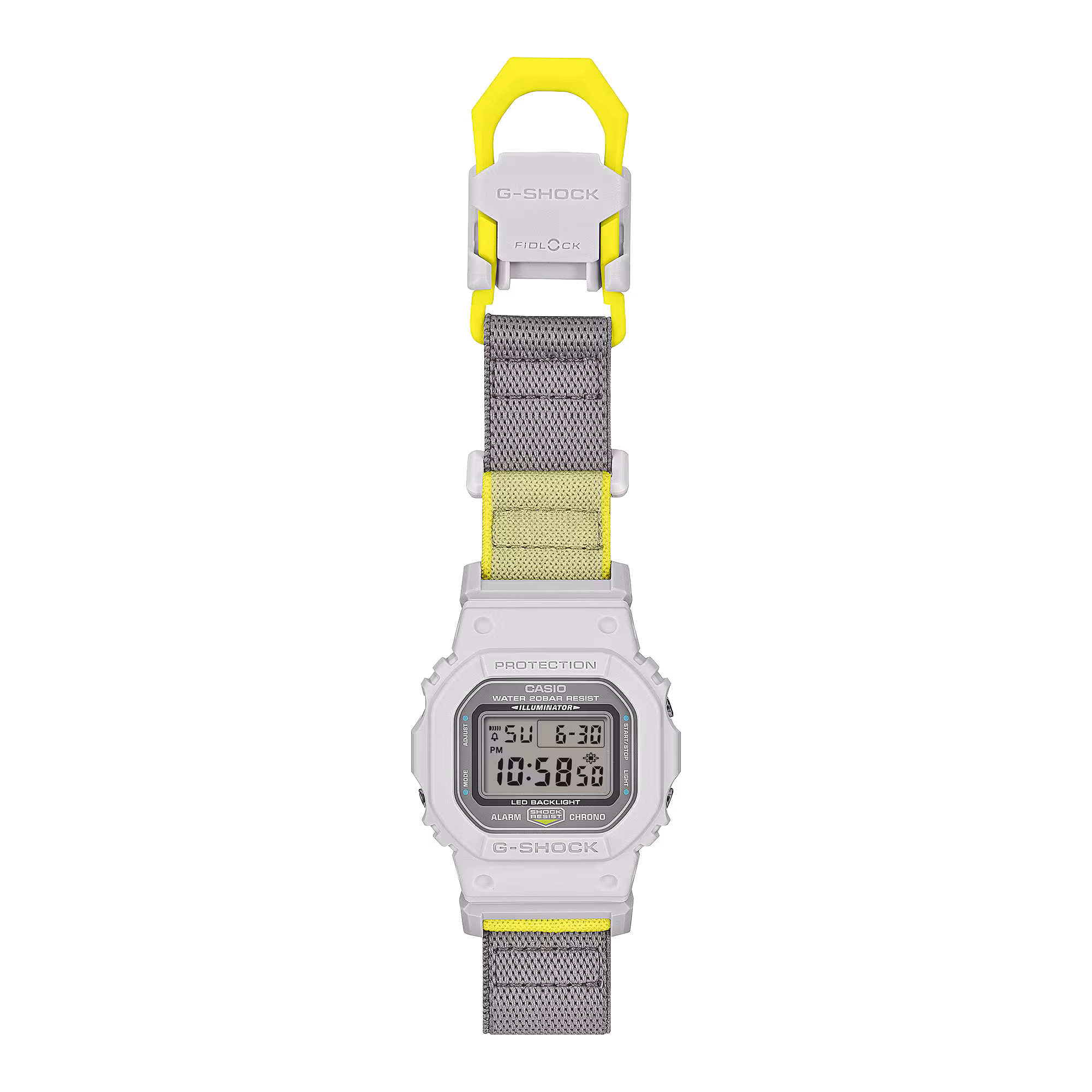 Reloj Casio G-Shock DW-5600MNC-7A8DR Hombre – Digital Gris Correa de Tela 200M – Casio Perú Reloj Casio G-Shock DW-5600MNC-7A8DR Hombre – Digital Gris Correa de Tela 200M - Imagen 4