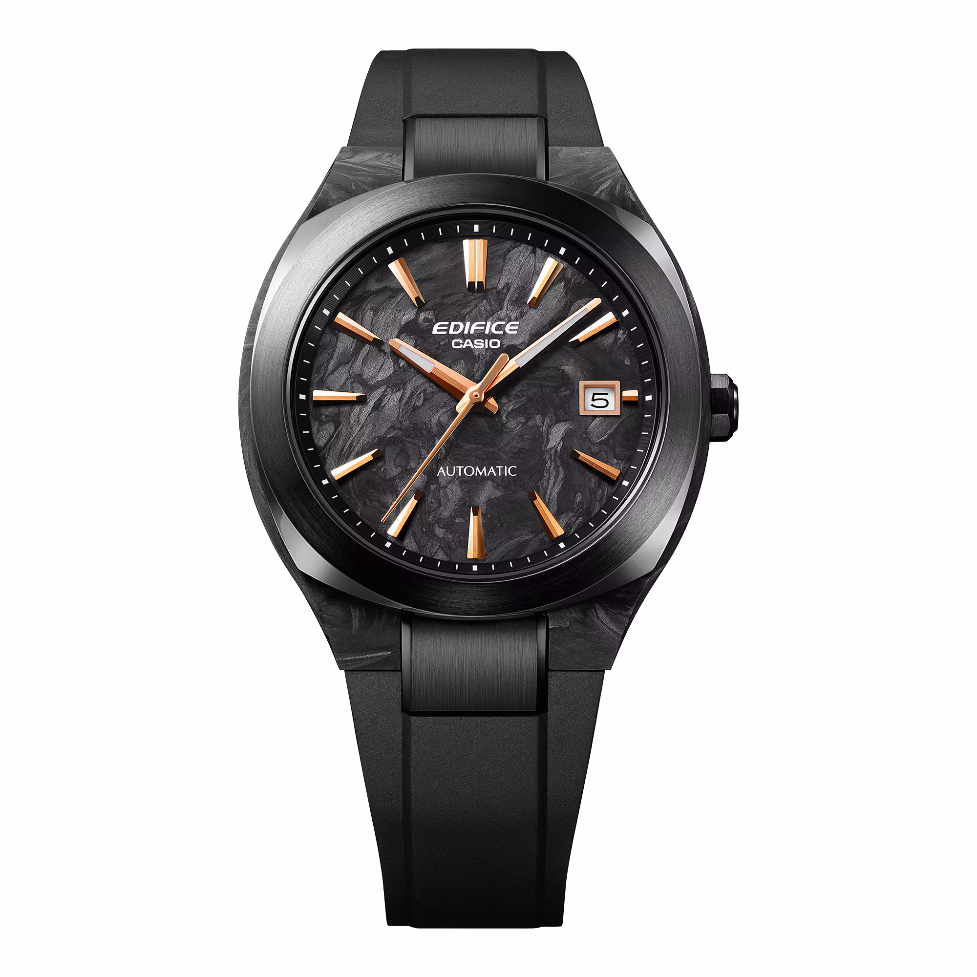 Reloj Casio Edifice EFK-200XPB-1ADR Hombre – Automático Carbono Forjado Negro Zafiro 100M – Casio Perú Reloj Casio Edifice EFK-200XPB-1ADR Hombre – Automático Carbono Forjado Negro Zafiro 100M - Imagen 9