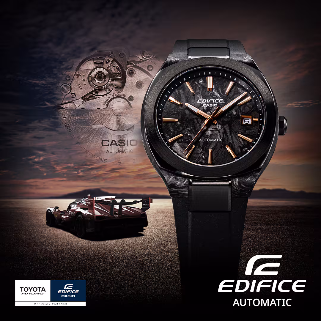 Reloj Casio Edifice EFK-200XPB-1ADR Hombre – Automático Carbono Forjado Negro Zafiro 100M – Casio Perú Reloj Casio Edifice EFK-200XPB-1ADR Hombre – Automático Carbono Forjado Negro Zafiro 100M - Imagen 3