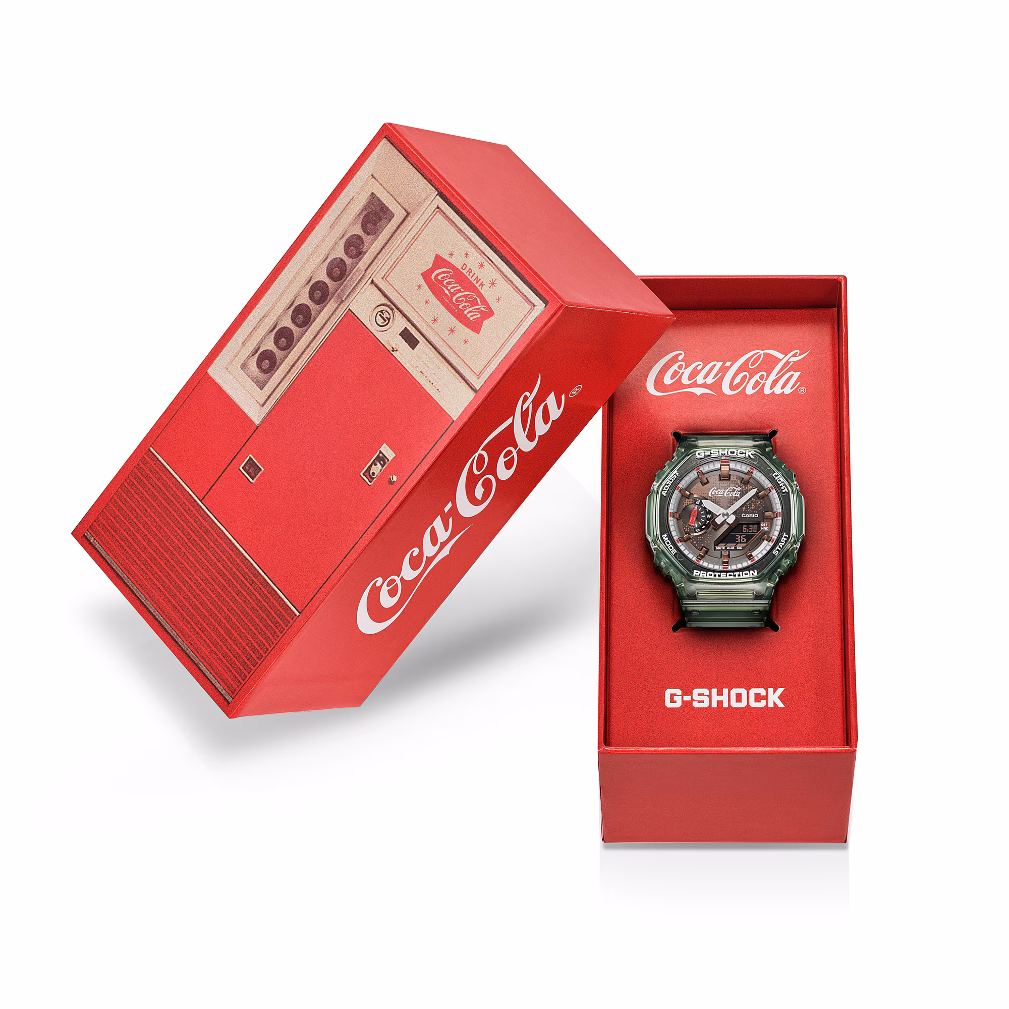 Reloj Casio G-Shock GA-2100CC-3A Coca-Cola Hombre – Verde Transparente 200M – Casio Perú Reloj Casio G-Shock GA-2100CC-3A Coca-Cola Hombre – Verde Transparente 200M - Imagen 11