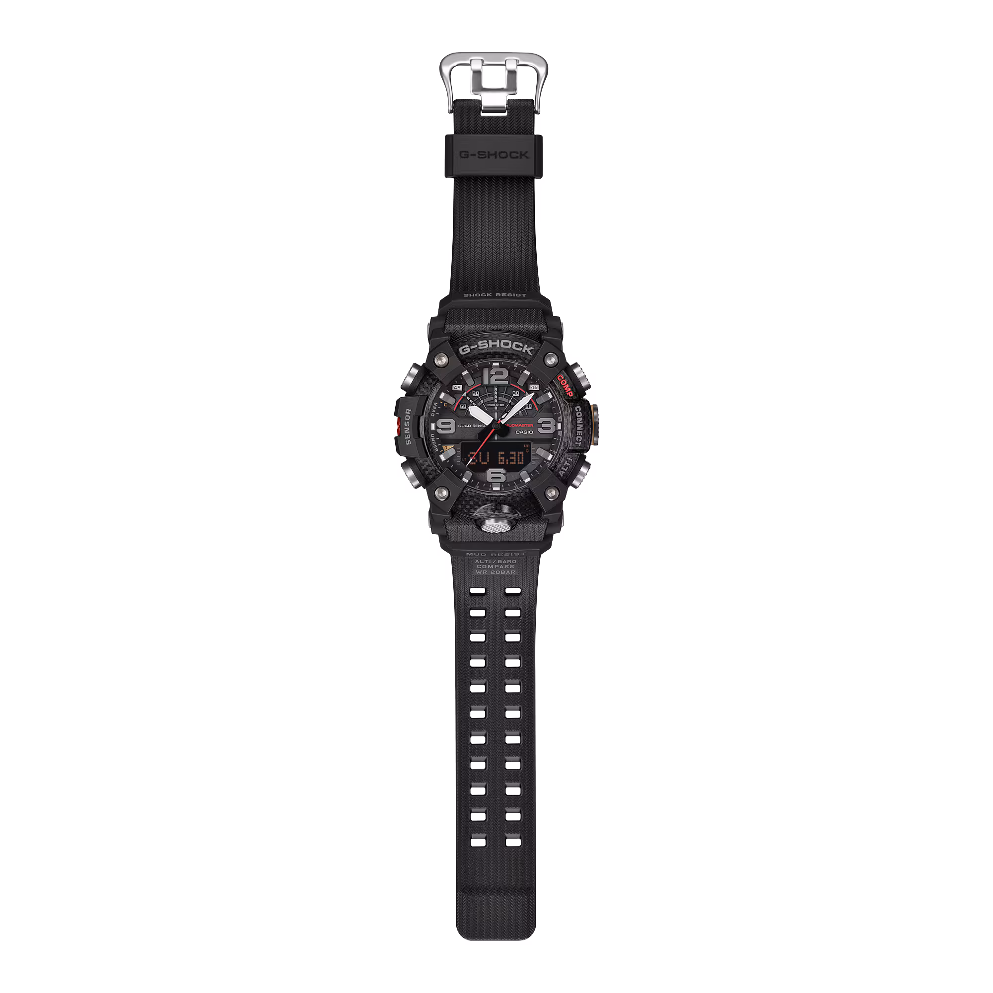 Reloj Casio G-Shock Mudmaster GG-B100X-1ADR Hombre – Carbono Bluetooth Quad Sensor 200M – Casio Perú Reloj Casio G-Shock Mudmaster GG-B100X-1ADR Hombre – Carbono Bluetooth Quad Sensor 200M - Imagen 8