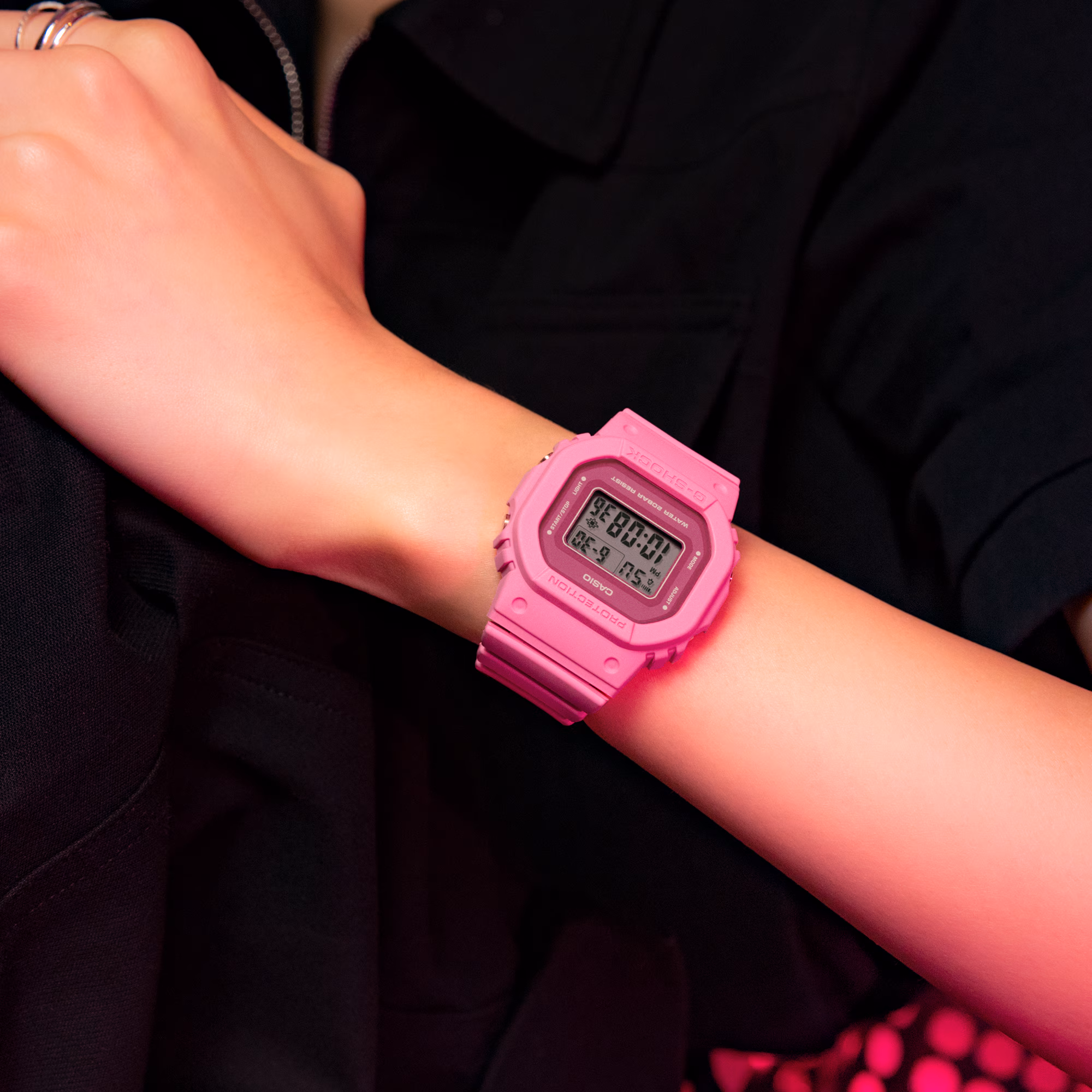 Reloj Casio G-Shock GMD-S5610PP-4 Mujer – Digital Rosa Power Pink 200M – Casio Perú Reloj Casio G-Shock GMD-S5610PP-4 Mujer – Digital Rosa Power Pink 200M - Imagen 4