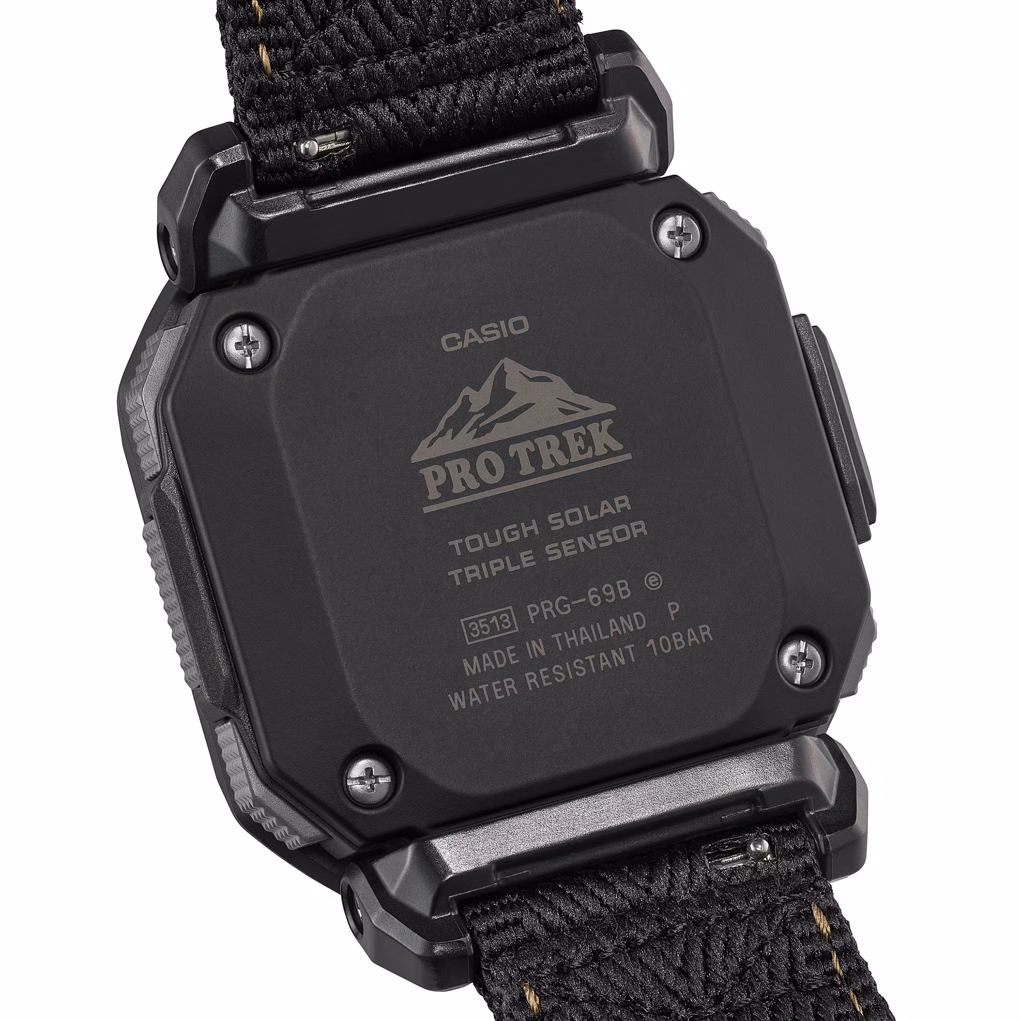 Reloj Casio Pro Trek PRG-69B-1DR Hombre – Digital Negro Correa de Tela Triple Sensor Tough Solar 100M – Casio Perú Reloj Casio Pro Trek PRG-69B-1DR Hombre – Digital Negro Correa de Tela Triple Sensor Tough Solar 100M - Imagen 13