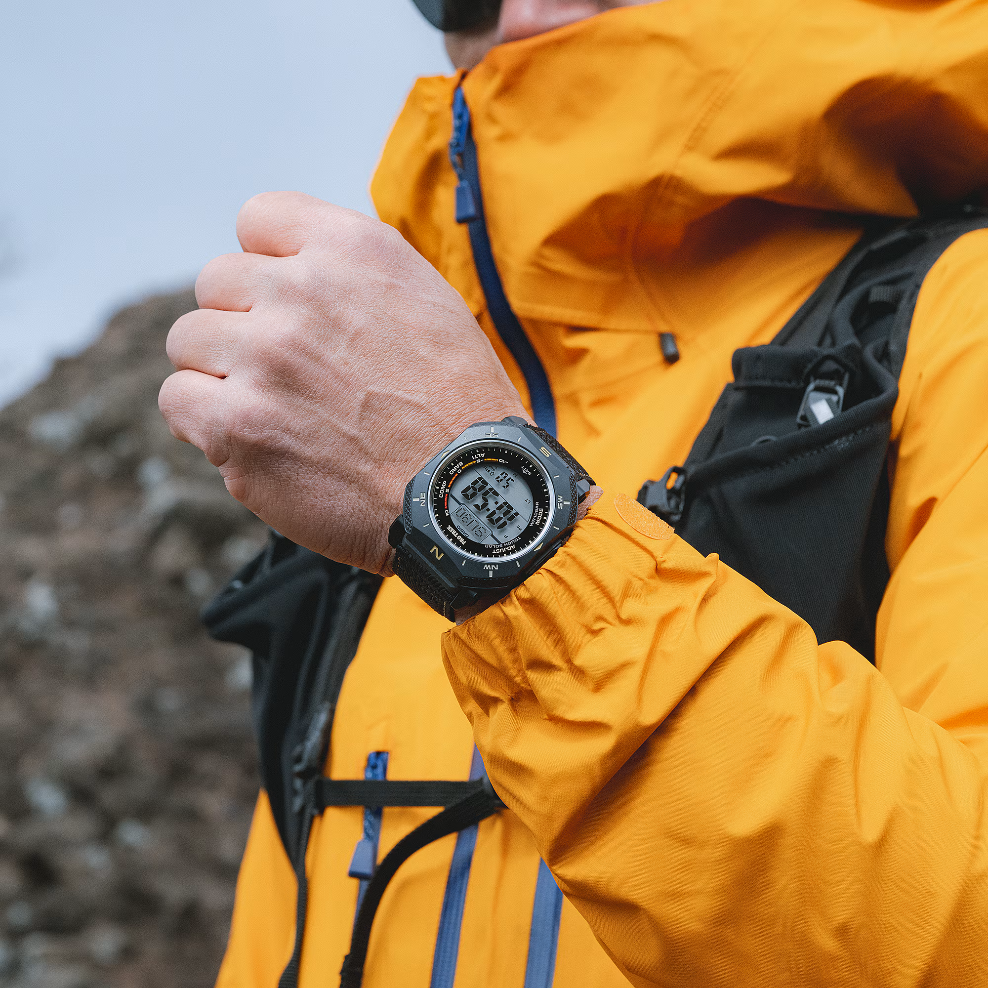 Reloj Casio Pro Trek PRG-69B-1DR Hombre – Digital Negro Correa de Tela Triple Sensor Tough Solar 100M – Casio Perú Reloj Casio Pro Trek PRG-69B-1DR Hombre – Digital Negro Correa de Tela Triple Sensor Tough Solar 100M - Imagen 17