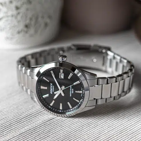 Reloj Casio Edifice EFV-160D-1AVDF Hombre – Acero Esfera Negra 100M – Casio Perú Reloj Casio Edifice EFV-160D-1AVDF Hombre – Acero Esfera Negra 100M - Imagen 3
