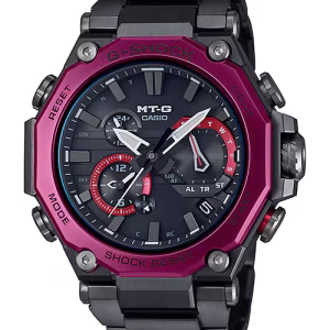 Novedades – Casio Perú G-Shock MT-G MTG-B2000BD-1A4 carbono acero negro burdeos Bluetooth
